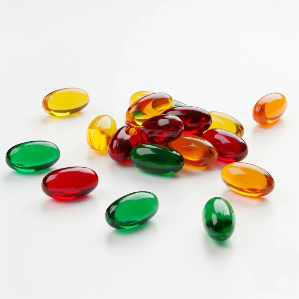 softgel capsules category